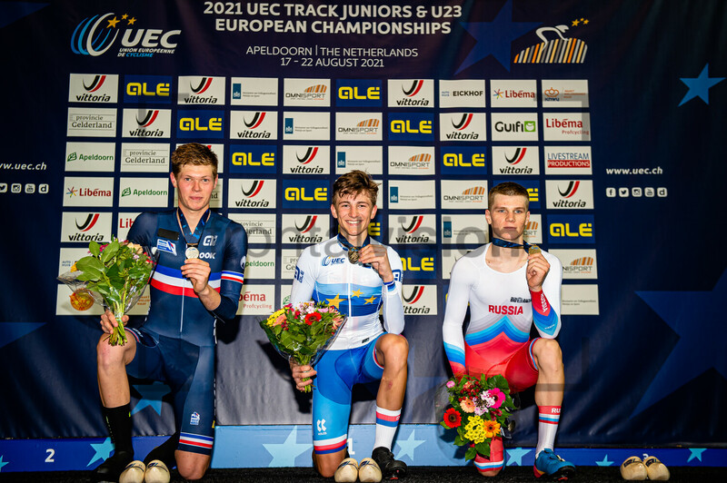 POUVREAULT Gregory, KADLEC Milan: UEC Track Cycling European Championships (U23-U19) – Apeldoorn 2021 