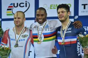 DMITRIEV Denis, BAUGE Gregory, LAFARGUE Quentin: UCI Track Cycling World Championships 2015