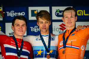 WÆRENSKJOLD Søren, PEJTERSEN Johan, HOOLE Daan: UEC Road Cycling European Championships - Trento 2021