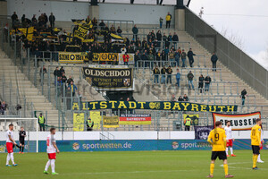 SpVgg Bayreuth Fans in Essen 05.03.2023