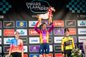CONSONNI Chiara, VOLLERING Demi, VOS Marianne: Dwars Door Vlaanderen 2023 - WomenÂ´s Race