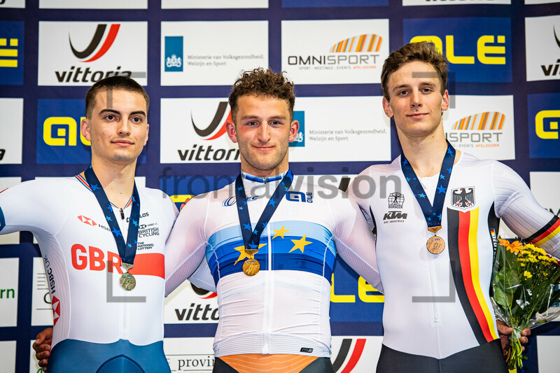 NORRIS Hayden, KOOL Daan, HÖHNE Anton: UEC Track Cycling European Championships (U23-U19) – Apeldoorn 2021 