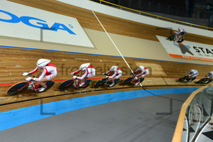 Team Poland: UEC Track Cycling European Championships, Netherlands 2013, Apeldoorn, Team Pursuit, Qualifying Ã&#144; Finals, Women.