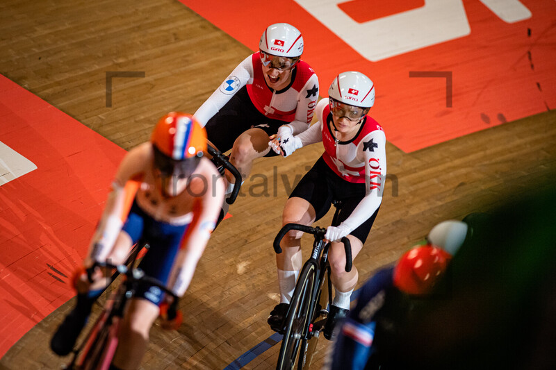 ANDRES Michelle, SEITZ Aline: UEC Track Cycling European Championships – Grenchen 2023 