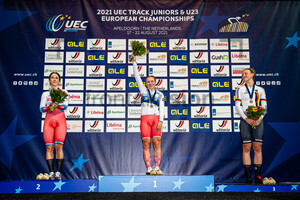 ANDREEVA Ksenia, TYSHCHENKO Yana: UEC Track Cycling European Championships (U23-U19) – Apeldoorn 2021