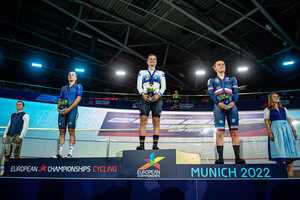 ZANARDI Silvia, KOPECKY Lotte, BERTEAU Victoire: UEC Track Cycling European Championships – Munich 2022