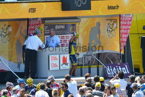 Teampresentation Alberto Contador: 20. Stage, Annecy to Annecy Semnoz
