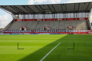 Leeres Stadion Essen 05-09-2020