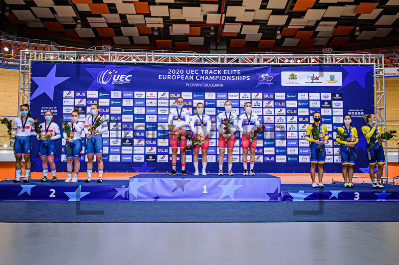 Great Britain, Russia, Ukraine: UEC Track Cycling European Championships 2020 – Plovdiv 