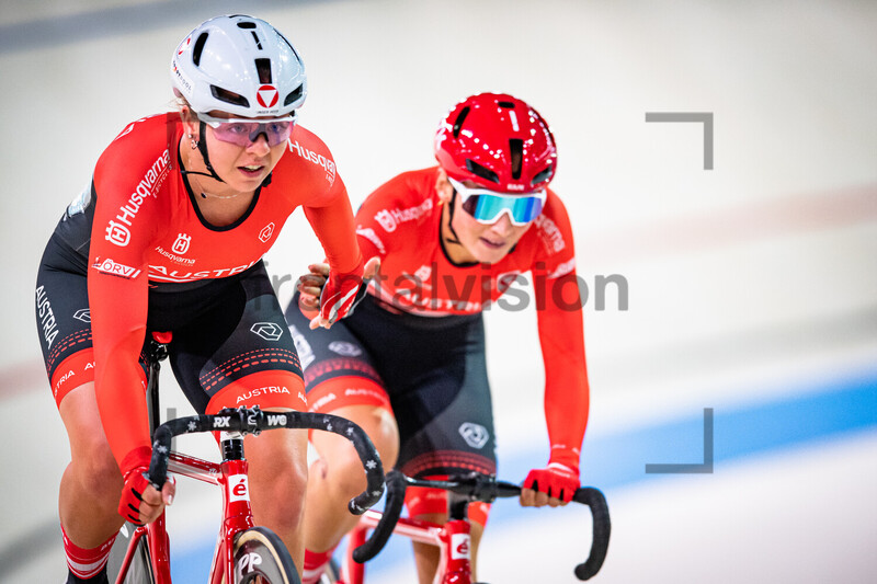 EBERHARDT Verena, SCHWEINBERGER Kathrin: UEC Track Cycling European Championships – Munich 2022 