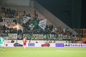 VfB Lübeck Fans in Essen  15.12.2023
