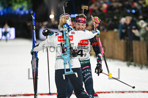 Ingrid Landmark Tandrevold & Sturla Holm Laegreid bett1.de Biathlon World Team Challenge 28.12.2023