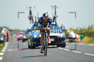 Matteo Tosatto: 11. Stage, ITT from Avranches to Le Mont Saint Michel