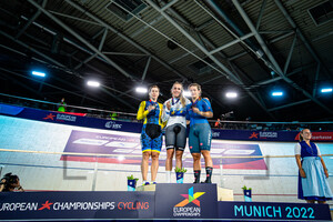 STARIKOVA Olena, HINZE Emma, VECE Miriam: UEC Track Cycling European Championships – Munich 2022