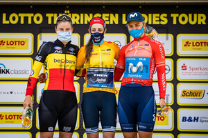 KOPECKY Lotte, BRAND Lucinda, NORSGAARD JÃ˜RGENSEN Emma Cecilie: LOTTO Thüringen Ladies Tour 2021 - 6. Stage