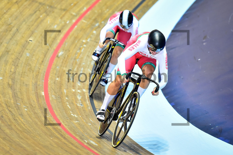 COSTER Ellie, JAMES Rachel: UCI Track Cycling World Cup Manchester 2017 – Day 1 