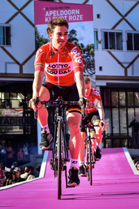 DE BIE Sean: 99. Giro d`Italia 2016 - Teampresentation