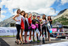BRAND Lucinda, VAN VLEUTEN Annemiek, NIEWIADOMA Katarzyna: Giro Rosa Iccrea 2019 - 5. Stage: Giro Rosa Iccrea 2019 - 5. Stage