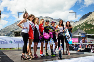 BRAND Lucinda, VAN VLEUTEN Annemiek, NIEWIADOMA Katarzyna: Giro Rosa Iccrea 2019 - 5. Stage: Giro Rosa Iccrea 2019 - 5. Stage