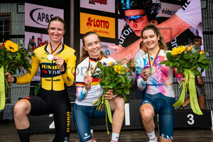 RIEDMANN Linda, NIEDERMAIER Antonia, CZAPLA Justyna: National Championships-Road Cycling 2023 - ITT U23 Women