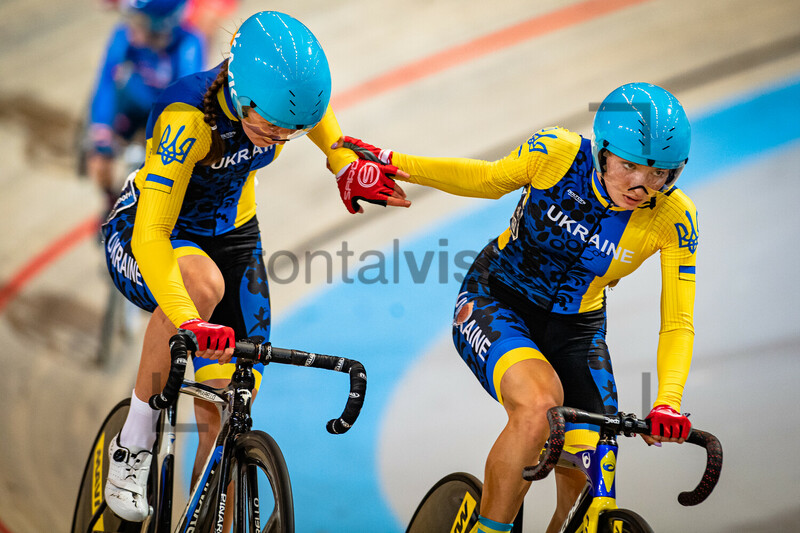 KOLYZHUK Anna, HOLOD Yelyzaveta: UEC Track Cycling European Championships (U23-U19) – Apeldoorn 2021 