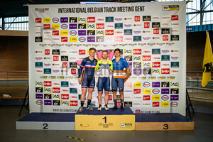 DERACHE Tom, VIGIER Sebastien, MORO Stefano: Track Meeting Gent 2023 - Day 2
