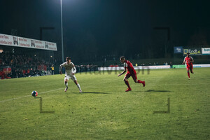 Sandro Plechaty, Norman Post FC Wegberg Beeck vs. Rot-Weiss Essen Spielfotos 19-11-2021