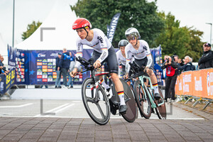 BELL Moritz, KINGS Ian, LEIDERT Louis: UEC Road Cycling European Championships - Drenthe 2023