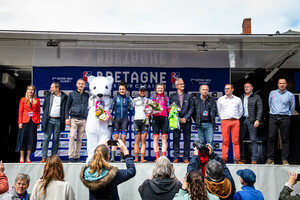 CORDON-RAGOT Audrey, VIGILIA Alessia, LACH Marta: Bretagne Ladies Tour - 2. Stage