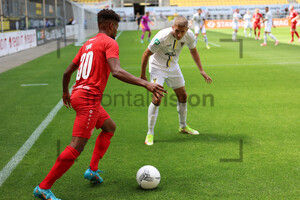Isiah Young Alemannia Aachen vs. Rot-Weiss Essen Testspiel 16.07.2022