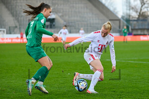 Lilli Purtscheller Anna Gerhardt Achtelfinale DFB Pokal Frauen SGS Essen 1. FC Köln Spielfotos 25.11.2023