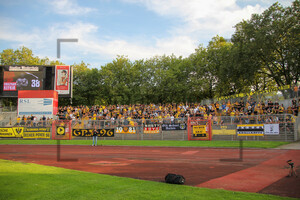 Alemannia Aachen Fans in Oberhausen 18.08.2023