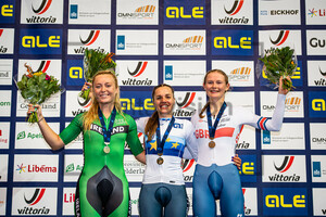 GILLESPIE Lara, ZANARDI Silvia, SMITH Abi: UEC Track Cycling European Championships (U23-U19) – Apeldoorn 2021