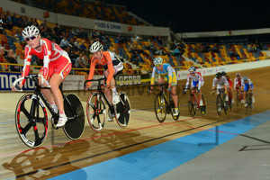 Julie Leth: UEC Track Cycling European Championships, Netherlands 2013, Apeldoorn, Points Race, Qualifying and Finals, Women