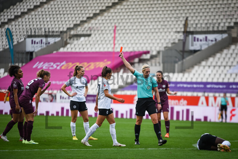 Jacqueline Meißner SGS Essen gegen Eintracht Frankfurt Frauen-Bundesliga Spielfotos 16.10.2022 