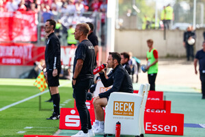 Markus Anfang Rot-Weiss Essen vs. Dynamo Dresden 01.10.2023