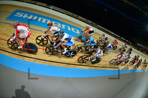 Peloton: UEC Track Cycling European Championships, Netherlands 2013, Apeldoorn, Points Race, Qualifying and Finals, Women