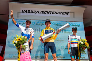 FUGLSANG Jakob, THOMAS Geraint, HIGUITA GARCIA Sergio Andres: Tour de Suisse - Men 2022 - 8. Stage