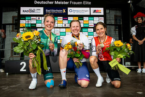 FOX Katharina, KRÖGER Mieke, KOPPENBURG Clara: National Championships-Road Cycling 2023 - ITT Elite Women