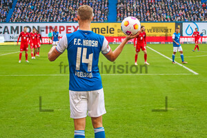 Svante Ingelsson Hansa Rostock vs. Hertha BSC Spielfotos 05.11.2023