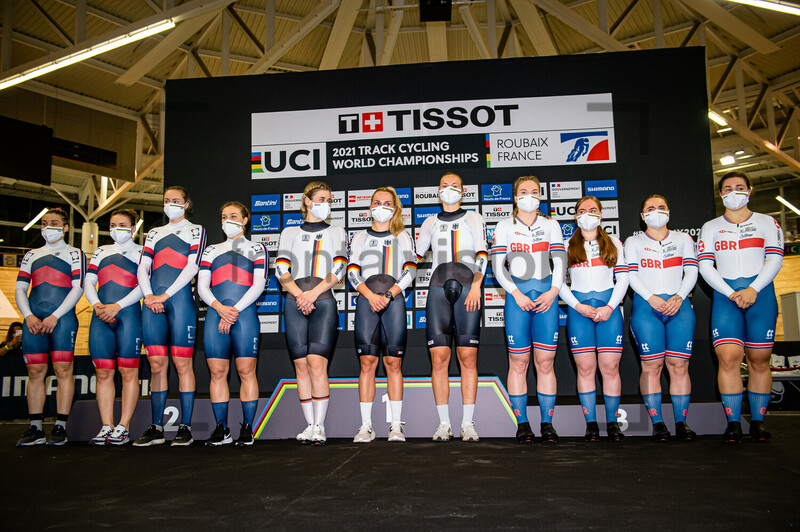 Russia, Germany, Great Britain: UCI Track Cycling World Championships – Roubaix 2021 
