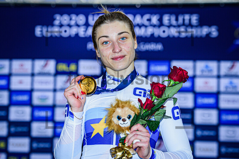 SHMELEVA Daria: UEC Track Cycling European Championships 2020 – Plovdiv 