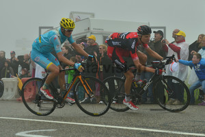 Michael Schär, Jakob Fuglsang: Tour de France – 10. Stage 2014