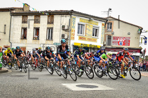 Peloton with FROOME Christopher: 103. Tour de France 2016 - 10. Stage