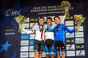 BALLERSTEDT Maurice, PONOMAR Andrii, PICCOLO Andrea: UEC Road Championships 2019