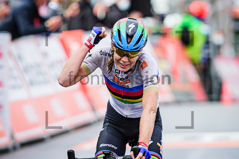 Anna van der Breggen: Fotos vom Flèche Wallonne Féminine Erfolg 2020