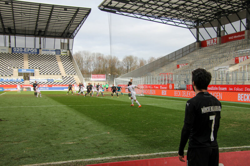 Tor von Kevin Grund im Spiel gegen Borussia Mönchengladbach 20/03/2021