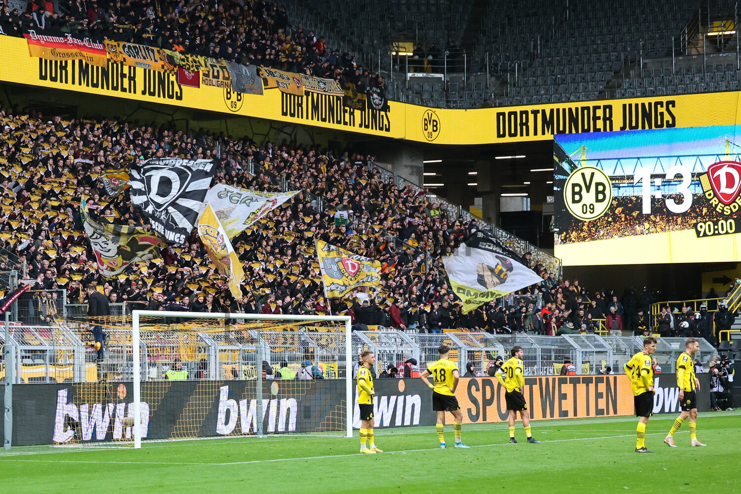 Borussia Dortmund U23 vs SG Dynamo Dresden 3. Liga Germany match photos