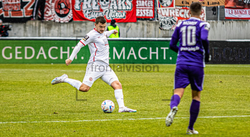 Erzgebirge Aue gegen Rot-Weiss Essen 3. Liga Spielfotos