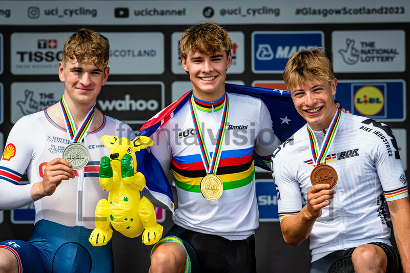 Photos from the Individual Time Trail Junior Men U19 and competition at the UCI Road World Championships